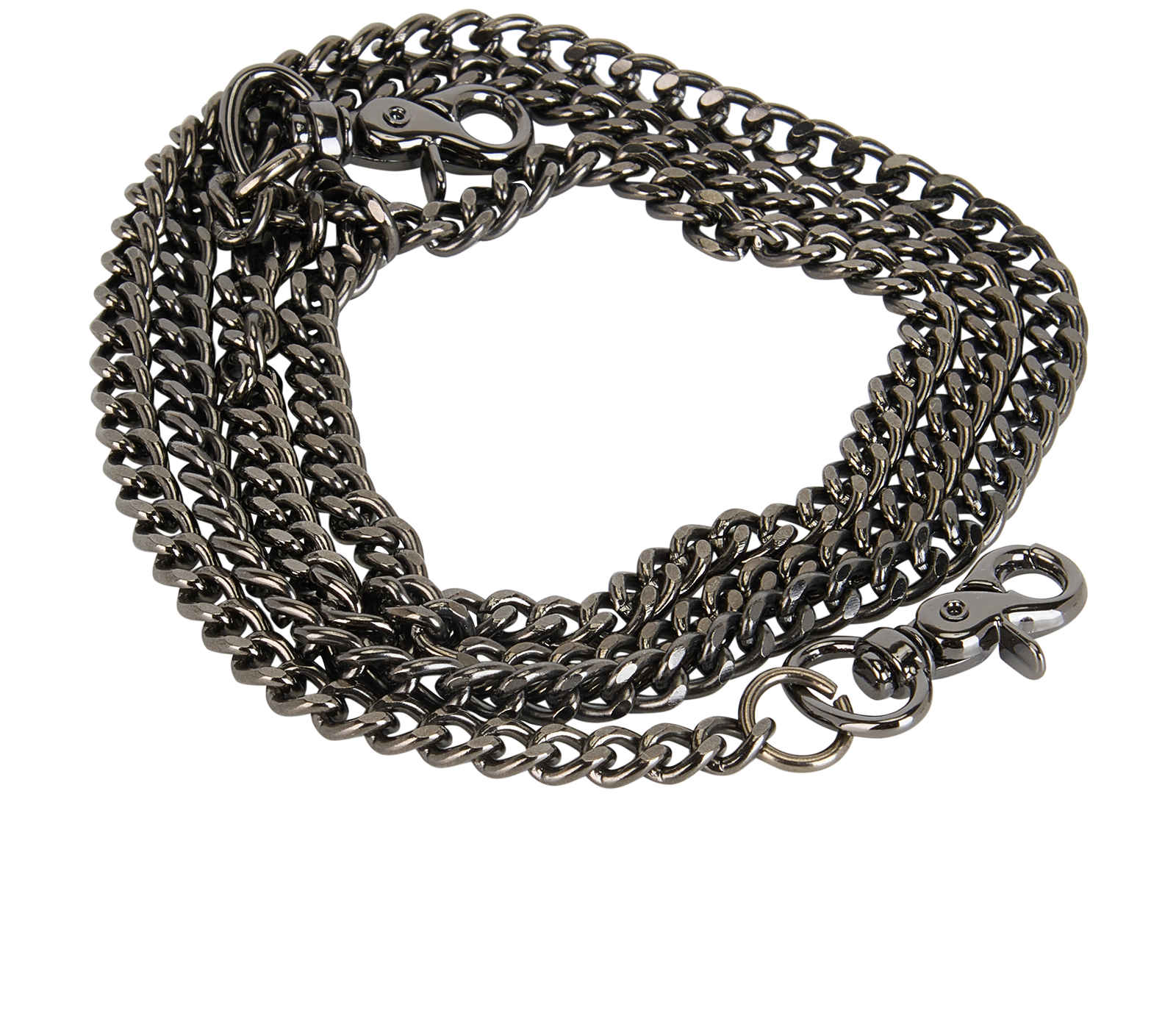 Mini Kiss Lock Glitter Clutch, &pound;95, Handbags, Black/Gold, Fabric, Other view